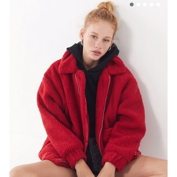 NEW RED I AM GIA PIXIE COAT - Picture 5 of 6